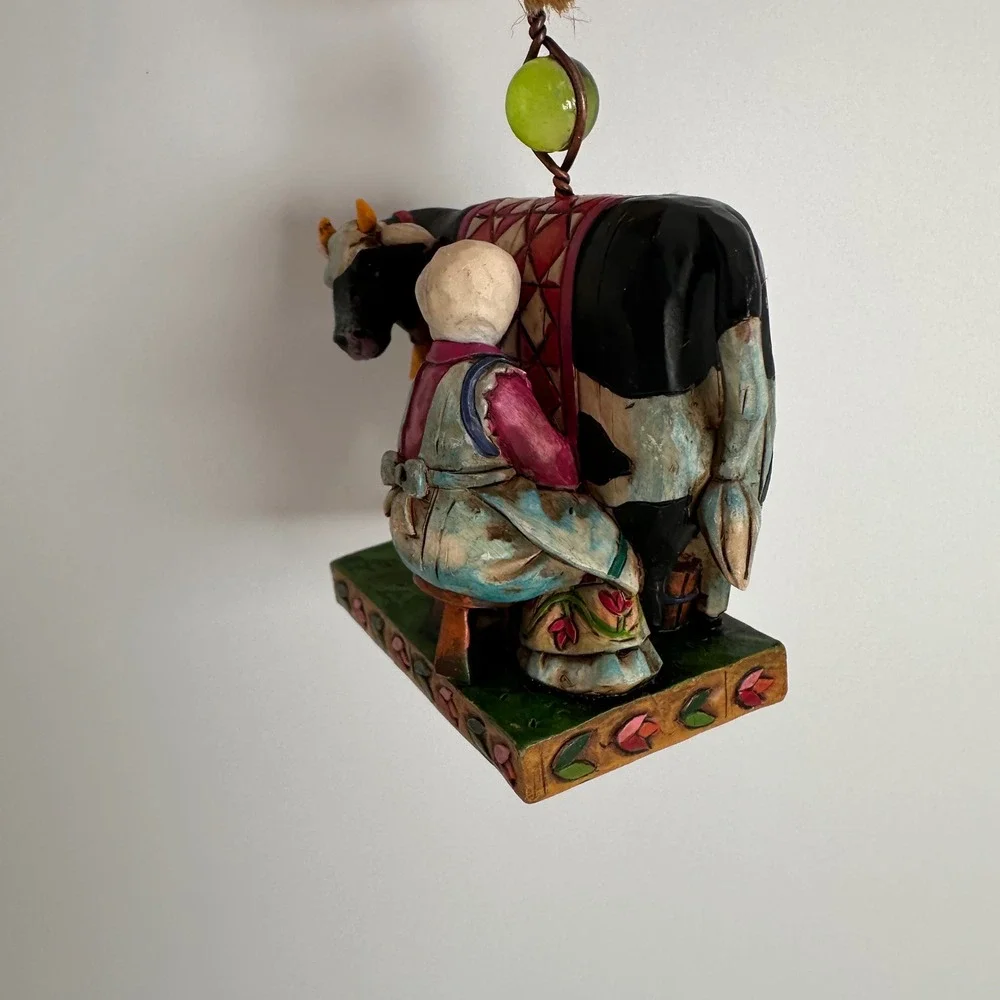 8 Maids Milking Jim Shore Heartwood Creek 12 Days of Christmas Ornament 2005